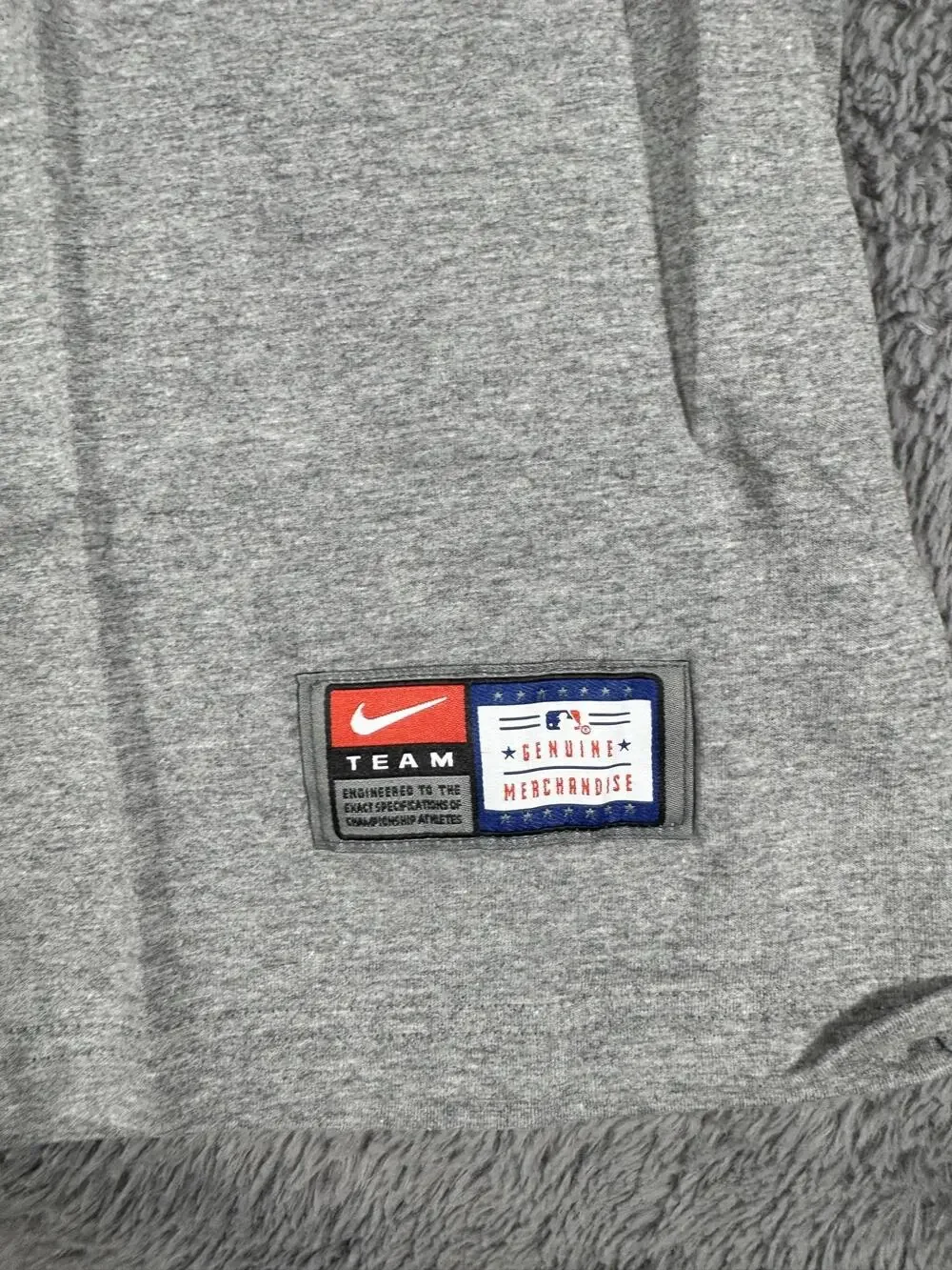 Philadelphia Phillies Shirt Mens 2XL Gray MLB Baseball Nike Team Graphic Tee